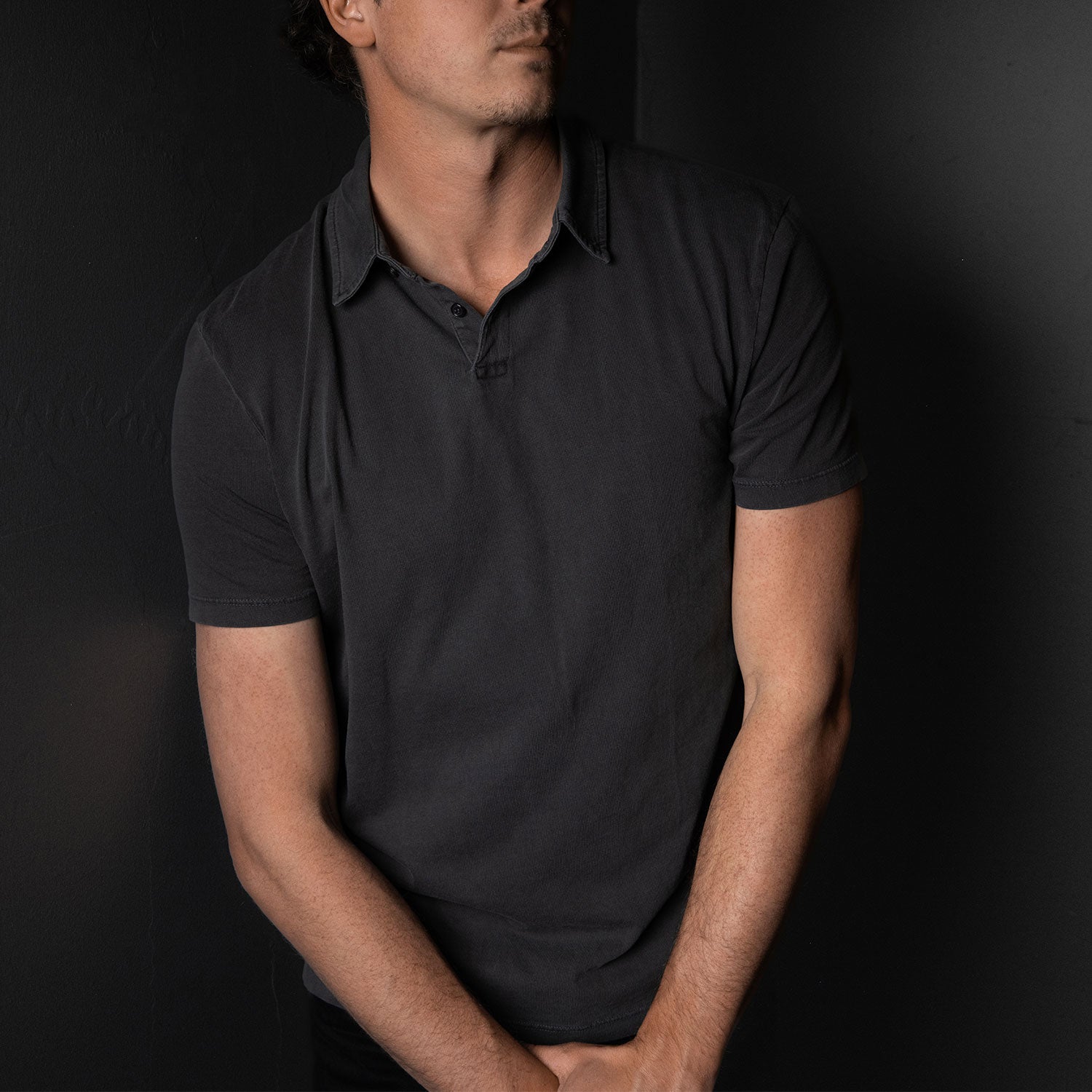 CORE POLO | BLACK SANDS
