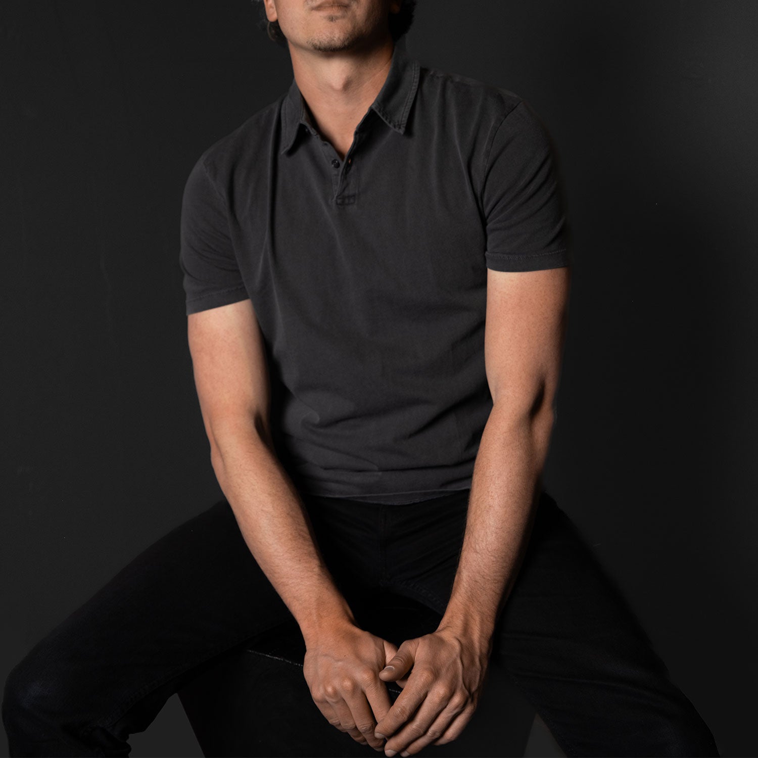 CORE POLO | BLACK SANDS